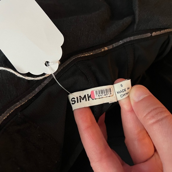 Simkhai Jumpsuit puff detail distressed black size 8 - Picture 14 of 16